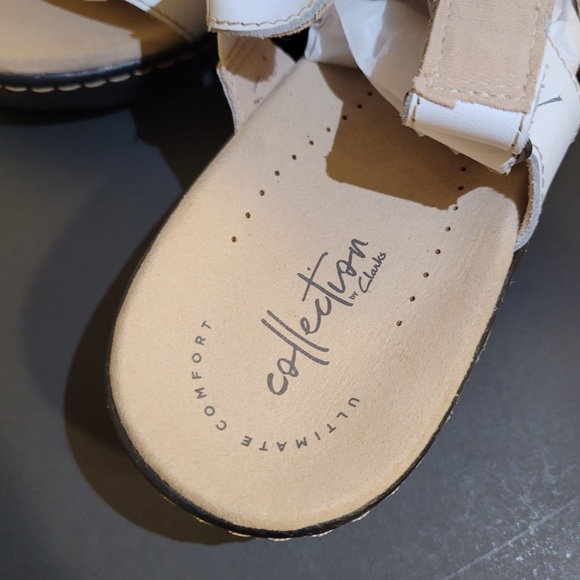 NWOT clarks collection léxico Qwin slingback sanéala shoes Sz 9.5 - Picture 7 of 9